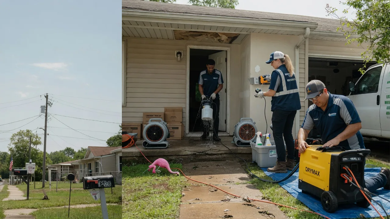Storm Damage Water Removal in Lawndale, IL near me